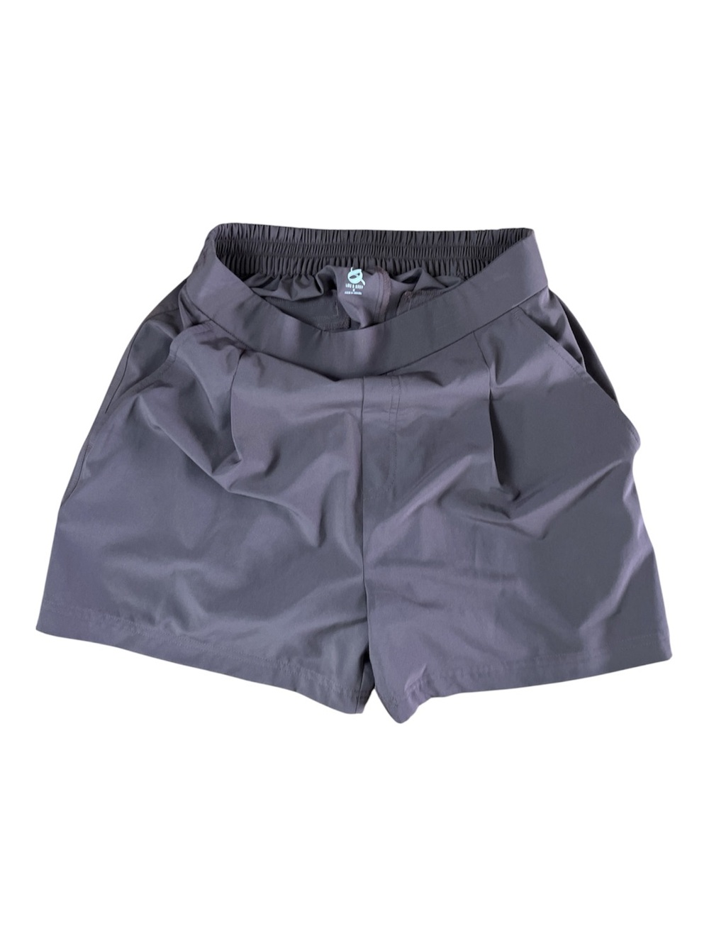Lou & Grey  Chocolate Brown  Shorts Size M Elastic Waist